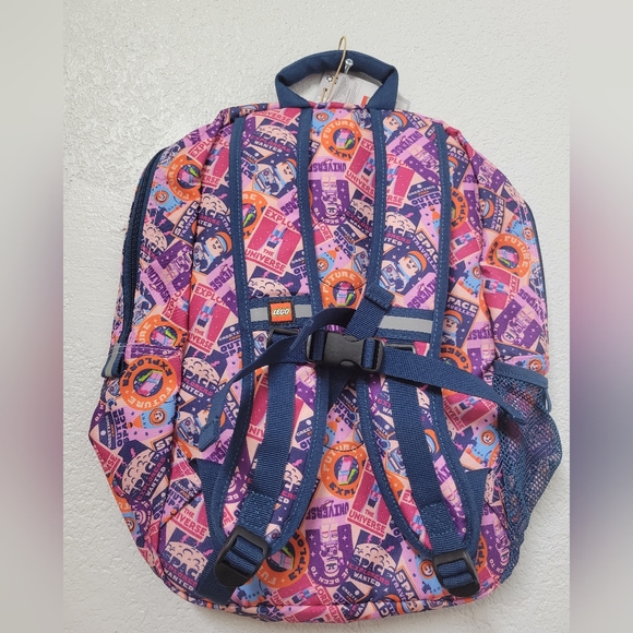 LEGO Space Explorers Backpack - Blue and Pink Nwt - Picture 4 of 7